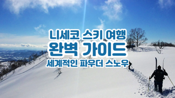 니세코 스키 여행 완벽 가이드｜세계적인 파우더 스노우 & 숙소 추천