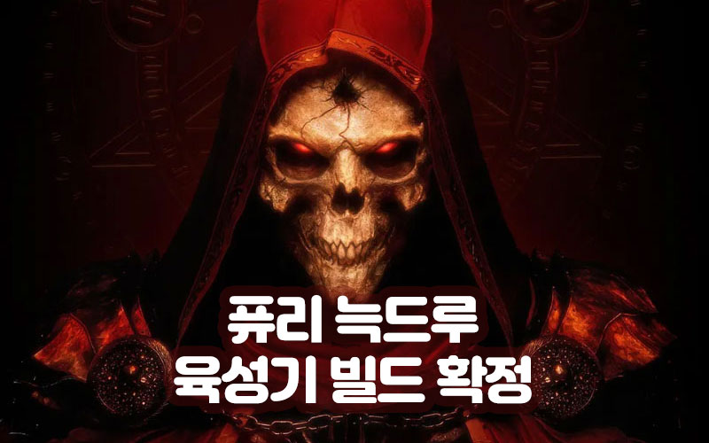 퓨리 늑드루 육성기 빌드 확정